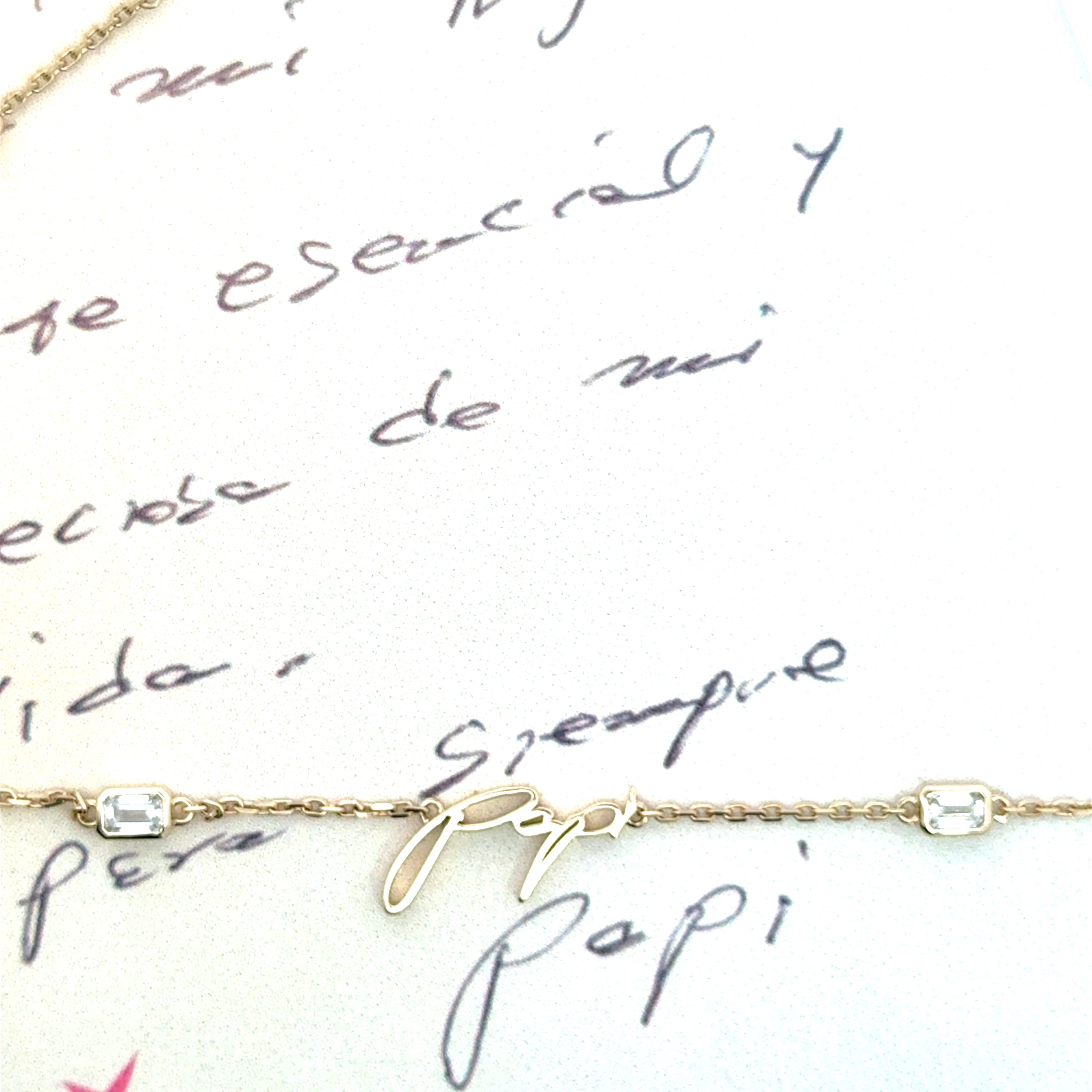 Handwritten Multi-Pendant Necklace