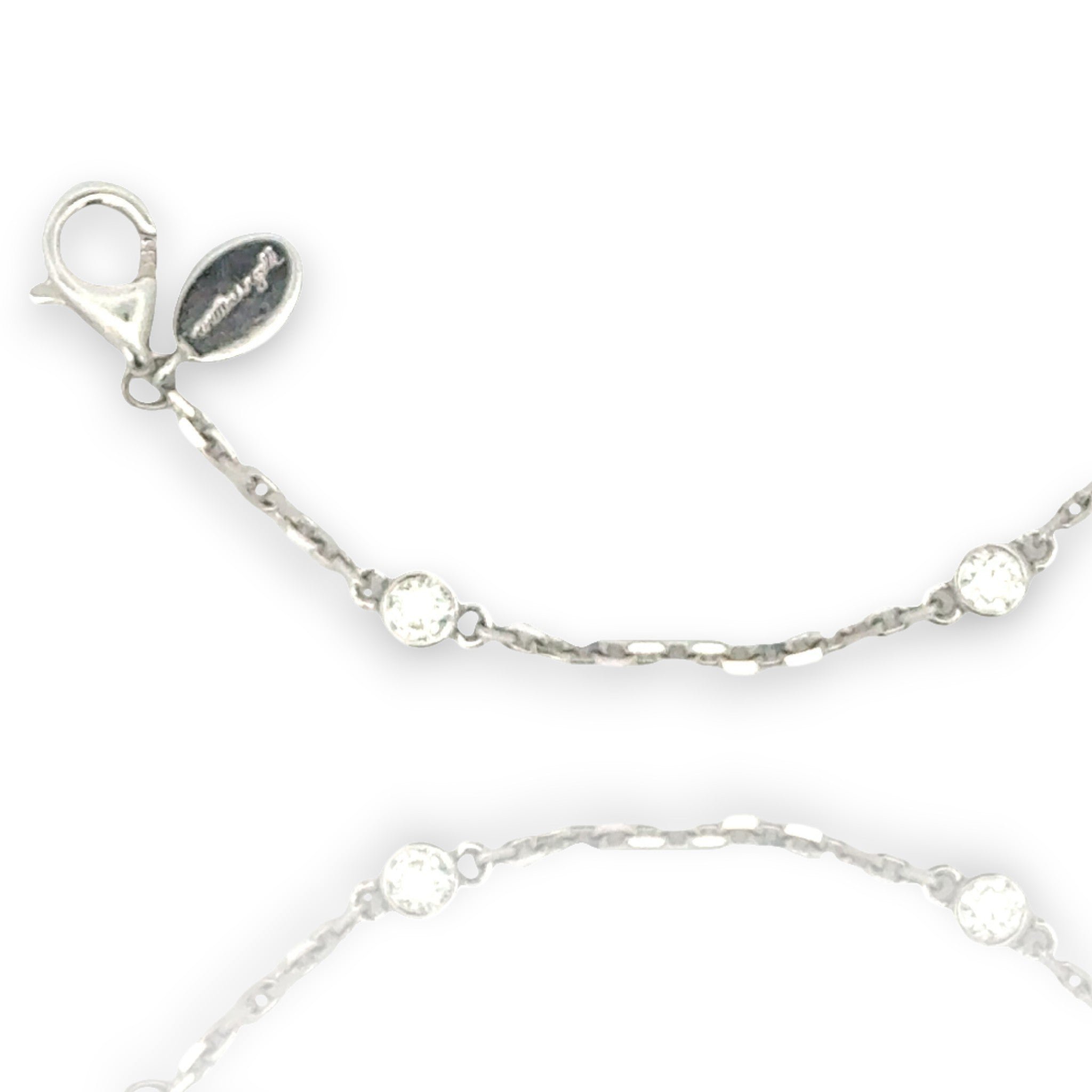 Handwritten Pave Bracelet